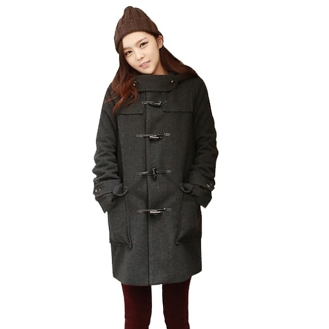 Amazon Lisa Pulster ダッフル ウール コート 大人 かわいい ロング