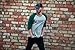 Guinness Green and Grey Heathered Vintage Baseball Tee - Cotton Polyester Raglan Style Long Sleeve T-Shirt