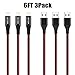 6 Foot iPhone Charger Pack Cable Long Lightning Charging Cord 6FT for Apple iPhone 11 Pro Max/X/Xs/XR/8 Plus//7/6s/SE/IPad Air