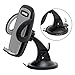 NOPNOG Car Phone Mount, Cell Phone Holder for Dashboard Windshield, One Touch Universal Mobile Cradle for iPhone 8/8 Plus/ 7/7 Plus/ 6/6 Plus Samsung Galaxy S7 / S8