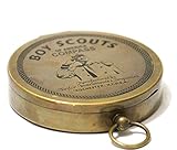 Collectibles Buy American Boy Scout Compass Antique Vintage Brass Compass (Compass)