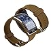 Sunmitech Replacement Bands for Samsung Galaxy Gear S SM-R750 Smart Watch, Soft TPU, Classic Watch Band Style with Metal Buckle