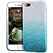 MATEPROX Compatible with Phone 8 Plus case,Compatible with Phone 7 Plus Glitter Bling Sparkle Cute Girls Women Protective Case (Gradient Green)