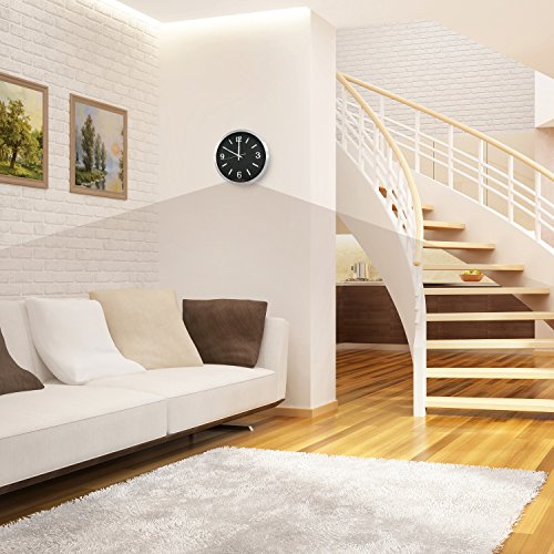 Securityman App Based, Hidden Spy Surveillance Wall Clock iSecurity Camera with Motion Detection and Real Time Monitoring (CLOCKCAM-WIFI) - Thumbnail 6