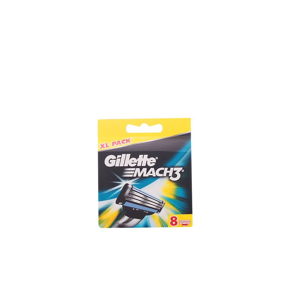 Gillette - Mach3 Razorblade Refills - 8 Pieces