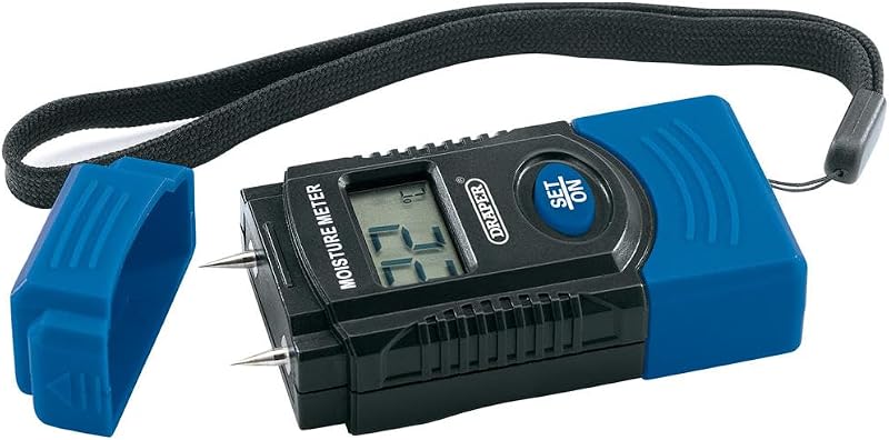 Draper 43618 Moisture Meter Wood Concrete Plaster Measurement Tool