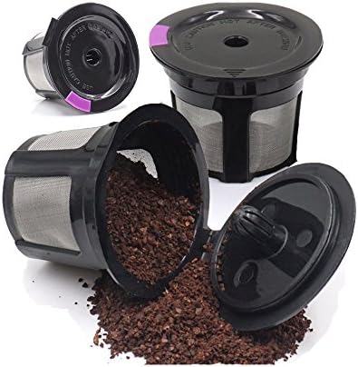 Reusable K Cup Coffee Filter,Coffee Capsule Filter Pod for Keurig 2.0 &amp; 1.0 Brewers Coffee K-cup Capsule Machine