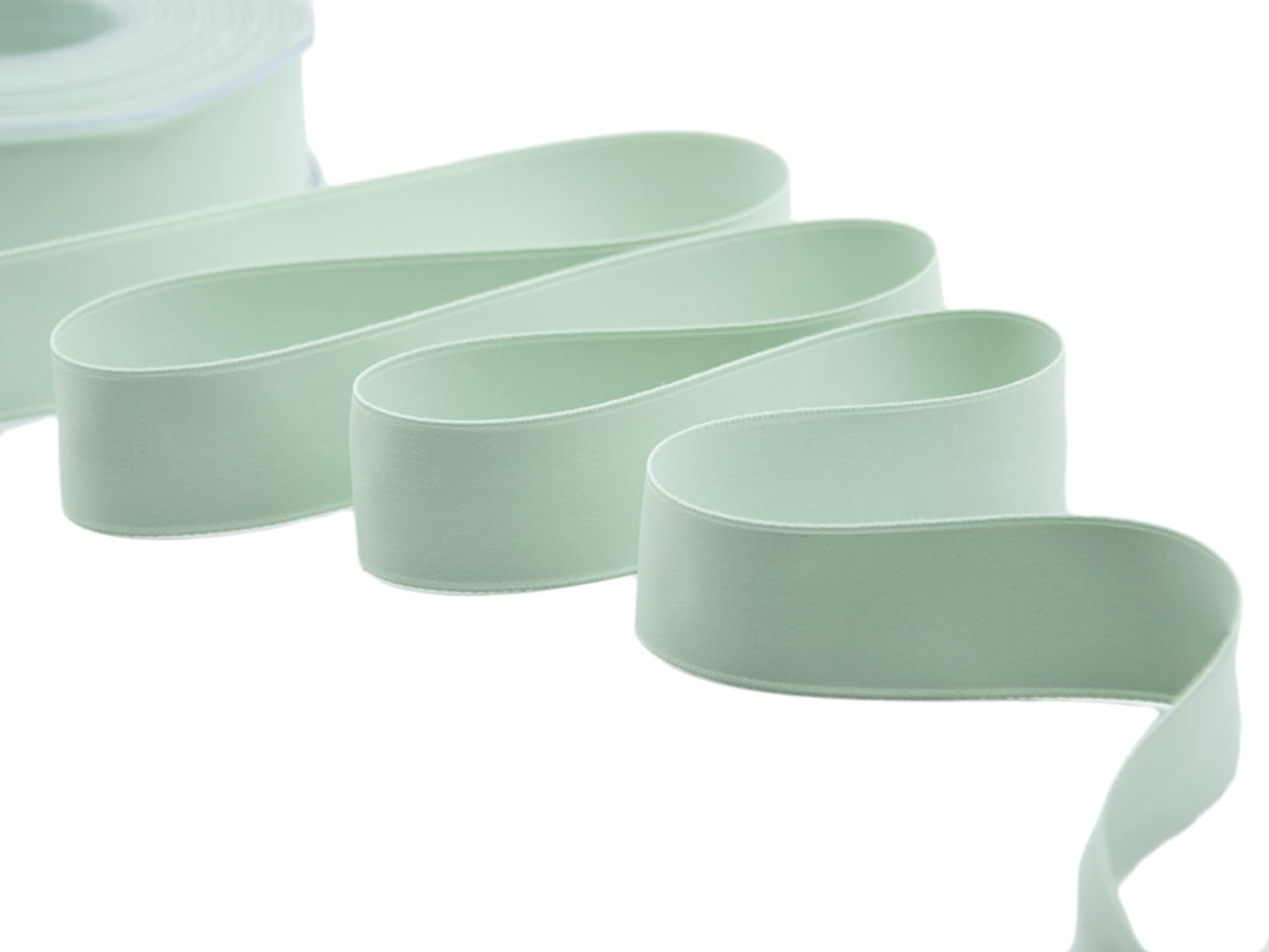 Furlanis Ribbon, Satin, Sea Green, 25 mm x 20 m