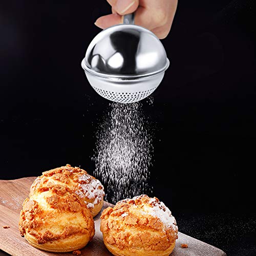 Lauon Sugar Shaker Duster, Dusting Wand for Powdered Sugar and Spices
