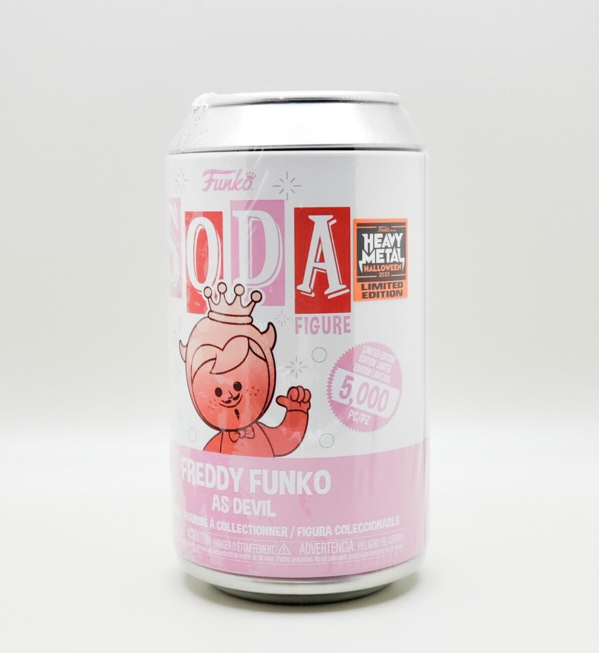 Funko Soda Freddy as Devil Heavy Metal Halloween 5K PC Exclusive Vinyl Figure