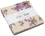 Lilac Ridge Charm Pack by Jan Patek; 42-5