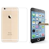 (Front + Back) Iphone 6 Screen Protector, IVVO Ultimate Premium Tempered Glass Screen Protector for Iphone 6 / 6s (4.7