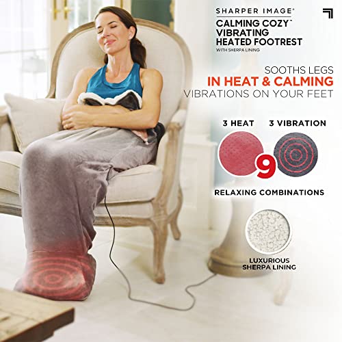 Calming Cozy by Sharper Image Personal Sherpa Wrap with Electric