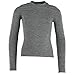 Hanes Girl’s X Temp Space Dye Thermal Top, Small, Greythumb 1