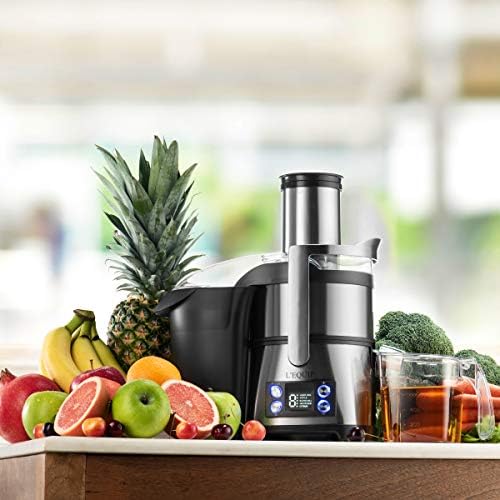 L'Equip Centrifugal Juicer with Extra Wide Feeder Mouth 800Watt Dual