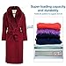 IEOKE Velvet Hangers Clothes Hangers Non Slip Coat Hangers Ultra Thin Space Saving with Heavy Duty 360 Swivel Hanger Hook - 30 pack