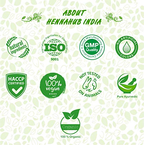 HENNAHUB Natural Henna Leaves Powder/Mehandi (500gm) for Hair and Hand (Rajasthani henna) 7 HENNAHUB Natural Henna Leaves Powder/Mehandi (500gm) for Hair and Hand (Rajasthani henna) - Image 7