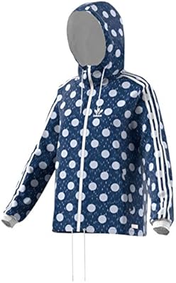 adidas printed windbreaker