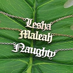 GR859C Customized Any My Best Friends Name Necklace