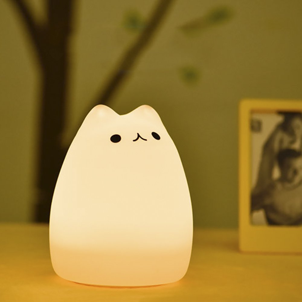 cat desk lamp