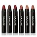 Gracefulvara 3Pcs/Set Waterproof Long Lasting Matte Lip Gloss Lipstick Cosmetic,Kit 1