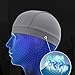 TOPLOR Moisture Wicking Skull Cap/Helmet Liner/Running Beanie Caps for Men - Motorcycle Cycling Breathable Dome Cap Sweatband
