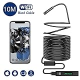Snake Camera Wifi,Gruper Wireless Endoscope Inspection Camera 2.0 Megapixels HD Wifi Borescope Camera for Android and iPhone,IOS Smartphone,Tablet,Ipad