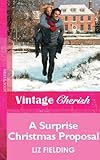 Front cover for the book A Surprise Christmas Proposal by Liz Fielding