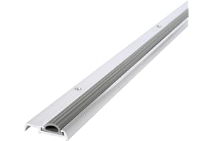 M-D Building Products 8243 Premium Low Mini Threshold with Vinyl Seal AP 158, 36-Inch, Aluminum