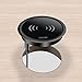10W Desk Wireless Charger Desktop Charger Charging Station Mounts on the 2.7''/2.4'' Office Tables Desk Grommet Hole for iPhone X / 8 Plus / amsung Note 8 S8 All Qi-Enable Devices - Black