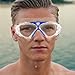 Swim Goggles, Amazer Clear Swimming Goggles Swim Mask with Clear Vision Anti Fog UV Protection No Leak Come Easy to Adjust with Free Protection Case for Adult Men Women Youth Junior 