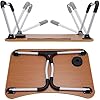Laptop-Bed-TablePortable-Lap-DeskNotebook-Stand-Reading-HolderNotebook-Table-Dorm-Desk-with-Foldable-Legs-Cup-Slotfor-Eating-BreakfastReadingWatching-Movie-on-BedSofa60-x-40cm Laptop Bed Table,Portable Lap Desk,Notebook Stand Reading Holder,Notebook Table Dorm Desk with Foldable Legs & Cup Slot…
