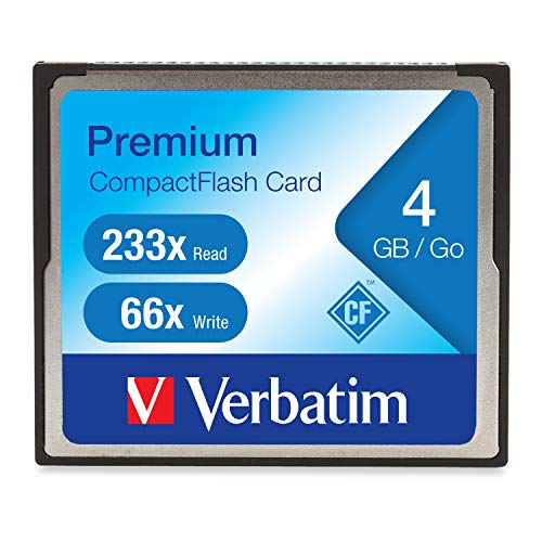 Verbatim CompactFlash-Speicherkarte, 4 GB, 233 x