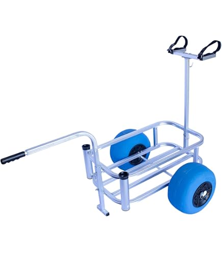 Fish N Mate Angler's 303 Jr Fishing Cart with Poly Wheels : Sports & Outdoors