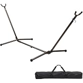 ONCLOUD 550 LBS Capacity Hammock Stand with Portable Carrying Bag, Heavy Duty 2-Person Hammock Frame for Outdoors & Indoors-B