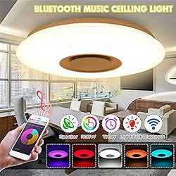 HOREVO Upgrade WiFi Music Ceiling Light with