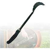 Xanadued Mower Deck Scraper with Ergonomic Long Handle, Efficient Mower Deck Cleaning Tool, Long Handle Lawnmower Deck Scraper, Mower Cleaning Tool for Maintenance Cleaning Lawnmower