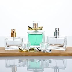 YORROR 2 Pack 30ml Bows Glass Perfume