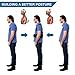 Back Posture Corrector for Women and Men-Adjustable Posture Support Clavicle Brace is Ideal for Shoulder Support, Back Brace Gives Upper Back & Neck Pain Relief (L(25.6-31.5