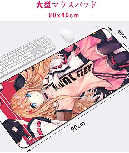 Animeonline Bang Dream バンドリ 氷川日菜 氷川紗夜 アニメ マウスパッド 大型マウスパッド ゲーミング キーボードパッド パソコン 周辺機器 滑り止め オフィステーブルマット 疲労軽減 手首パッド アニメ周辺 カスタマイズ可能 900 400 5mm B0z 2 050円