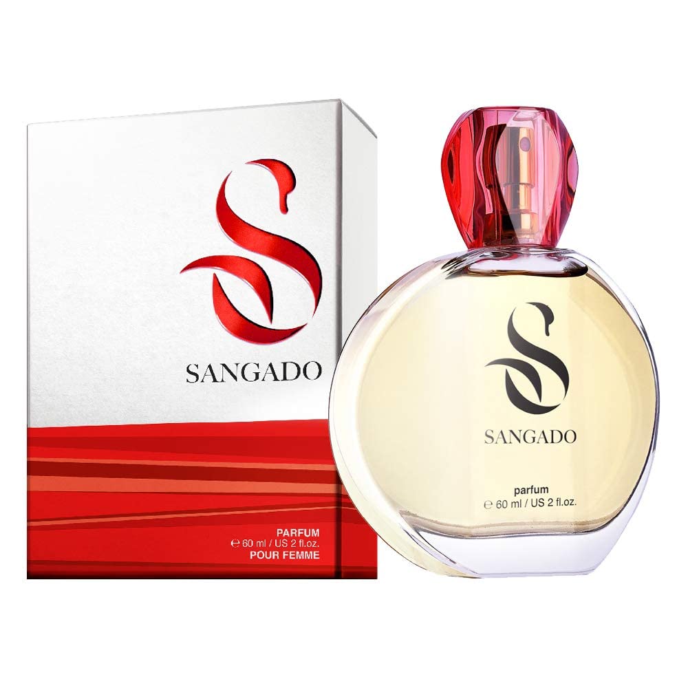 SANGADO PARISIAN GIRL, Perfume for Women (parfum), 8-10 hours long-lasting, Luxury smelling, 60 ml, Code: 898