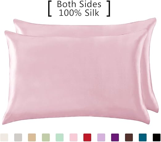 Amazon Com Yanibest Pillow Cases 2 Pack 100 Mulberry Silk
