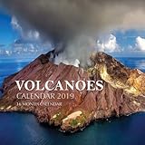Volcanoes Calendar 2019: 16 Month Calendar by Mason Landon