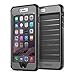 Anker iPhone 6s Plus Case, Ultra Protective Case with Built-in Clear Screen Protector for iPhone 6 Plus/iPhone 6s Plus (5.5 inch), Dust Proof Design(Black/Grey)