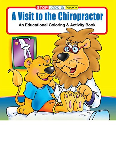 A Visit to the Chiropractor Kid's Coloring & Activity Book in Bulk (25-pack)