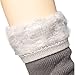 2 Pairs of Mens Thick Heat Trapping Insulated Heated Boot Thermal Socks Pack Warm Winter Crew For Cold Weather