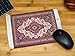 Lexiart Rug Mouse Pad, Oriental Persian Woven Mouse Mat,9.5 * 7.5 * 0.5