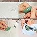 Jade Roller for Face Gua Sha Set Facial Natural Stone Massager Anti-Aging Roller Body Eyes Neck Lymphatic Drainage Tool Reduce Wrinkles Womens Gifts