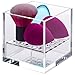 Pretty Display Acrylic Cube Makeup Sponge Holder: Sturdy, Crystal-Clear Beauty Blender Holder - Your Cosmetic Sponges Air Dry Naturally and Keeps Your Skin Healthier.