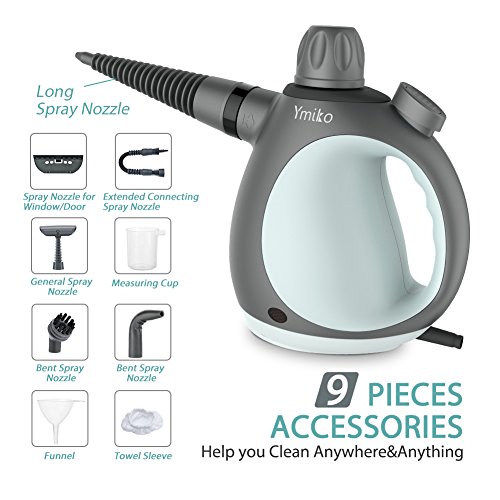 Ymiko Steam Cleaner Handheld 250ML MultiPurpose Pressurized Steam